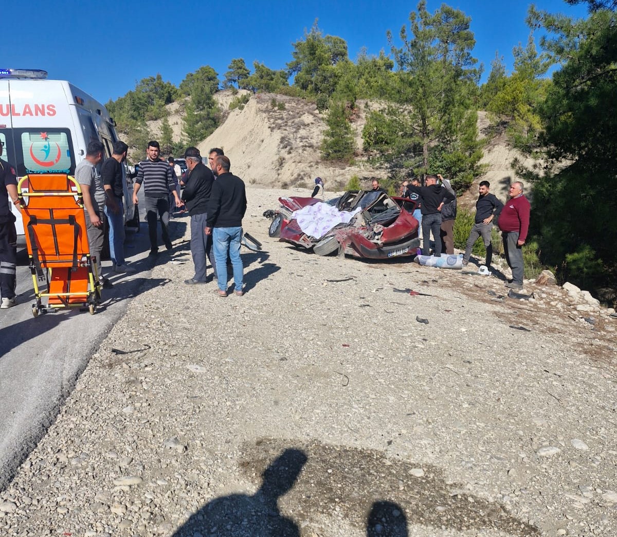 Antalya-Isparta Yolunda Feci Kaza: Çok Sayıda Ölü Ve Yaralılar Var