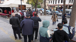 Şükrü Başdeğirmen’in Kızı İçin Hayır Yemeği Dağıtıldı