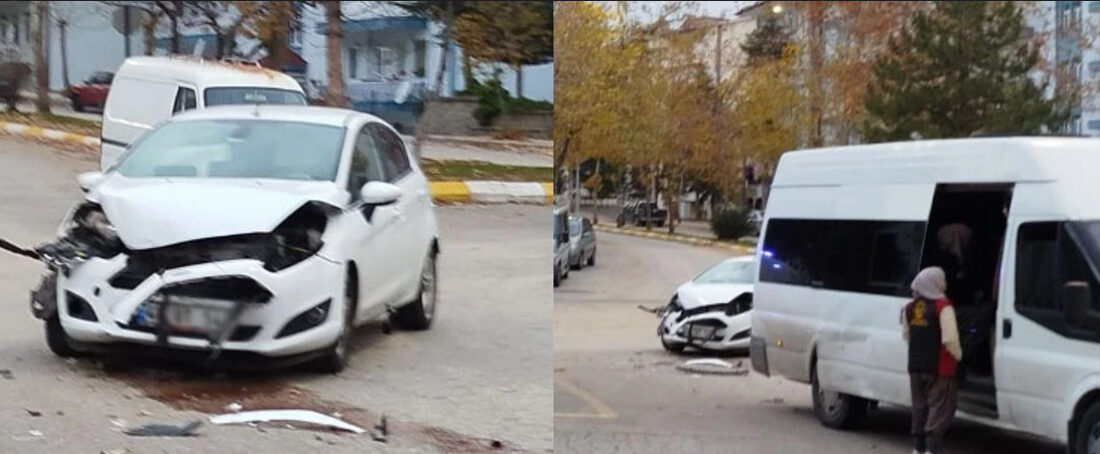 Isparta'da Halıkent Polisevi Kavşağı'nda