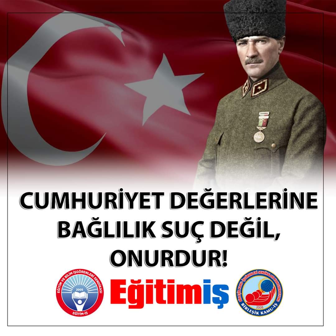 Cumhuriyet Değerlerine Bağlılık Suç Değil, Onurdur