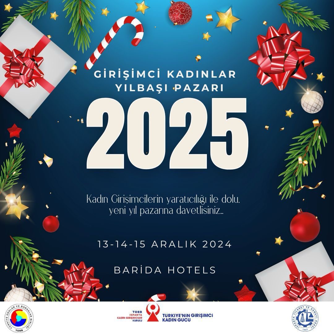 Girişimci Kadınlar 2025 Yılbaşı Pazarı’na Hazır!