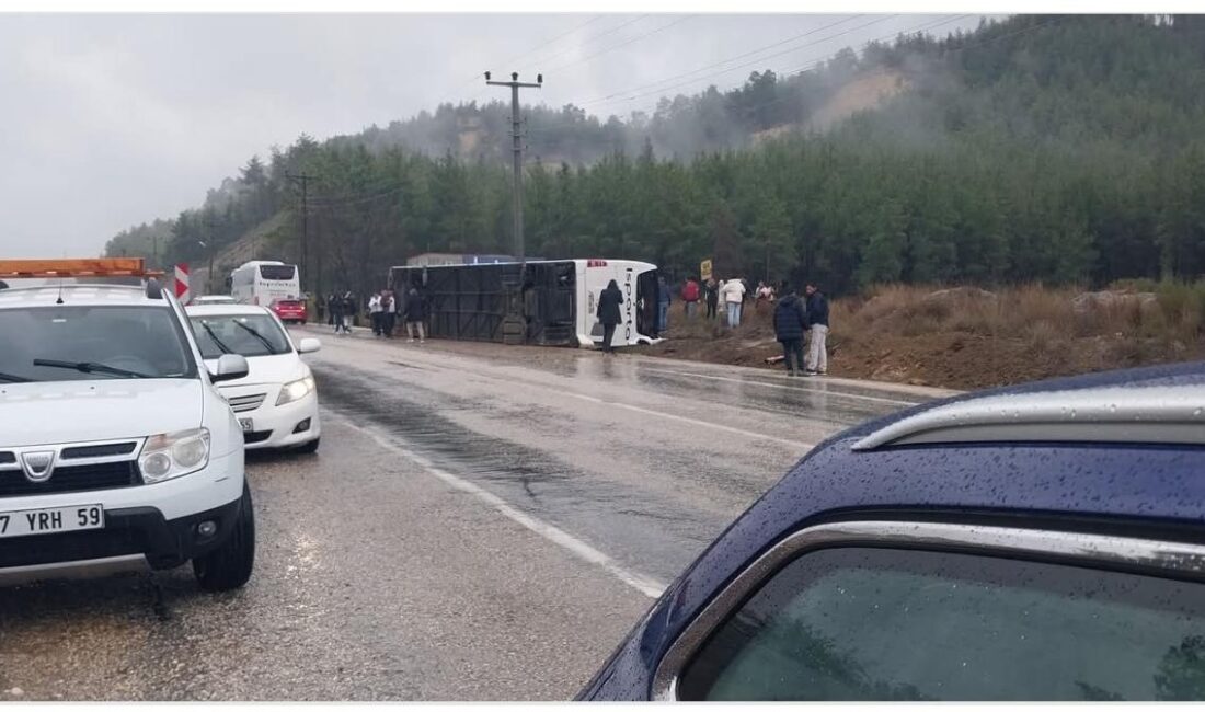 Isparta-Antalya karayolunda etkili olan