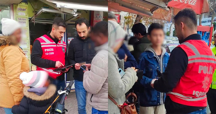 Isparta’da Göçmen Kaçakçılığına Yönelik Denetim