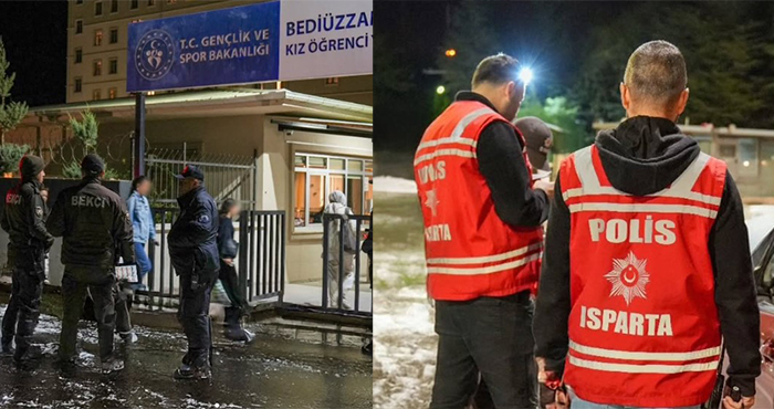 Isparta’da emniyet ekiplerince öğrenci