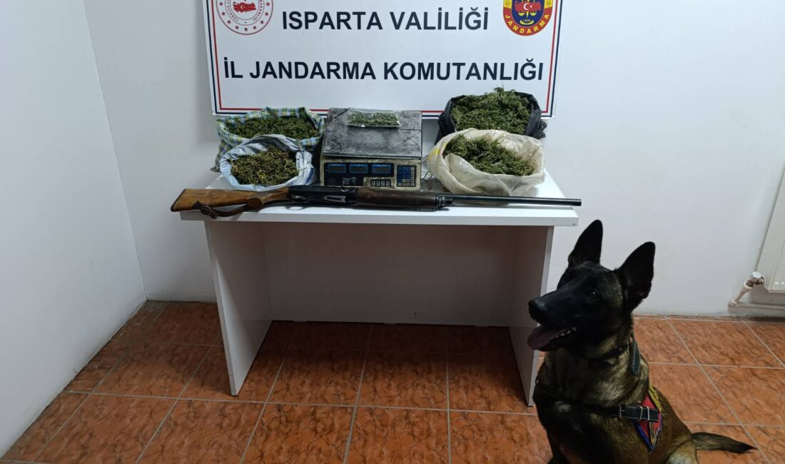 Isparta’da uyuşturucu imalatı ve