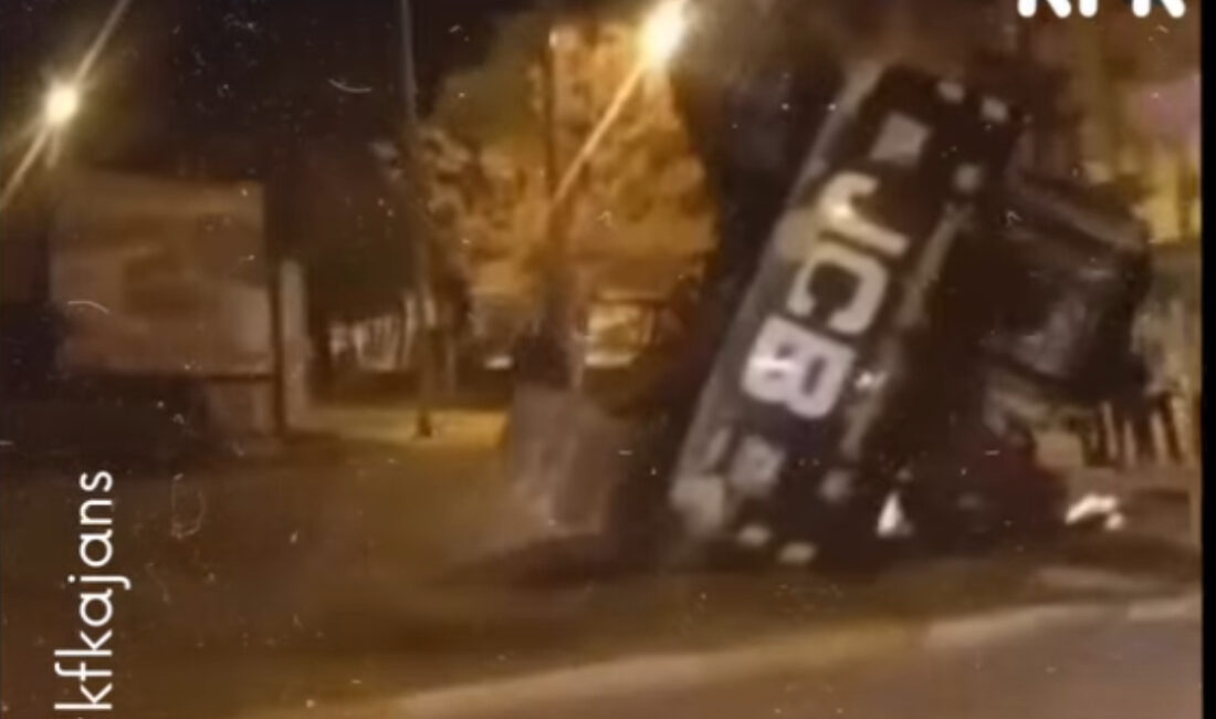 Isparta’da, kontrolden çıkan bir