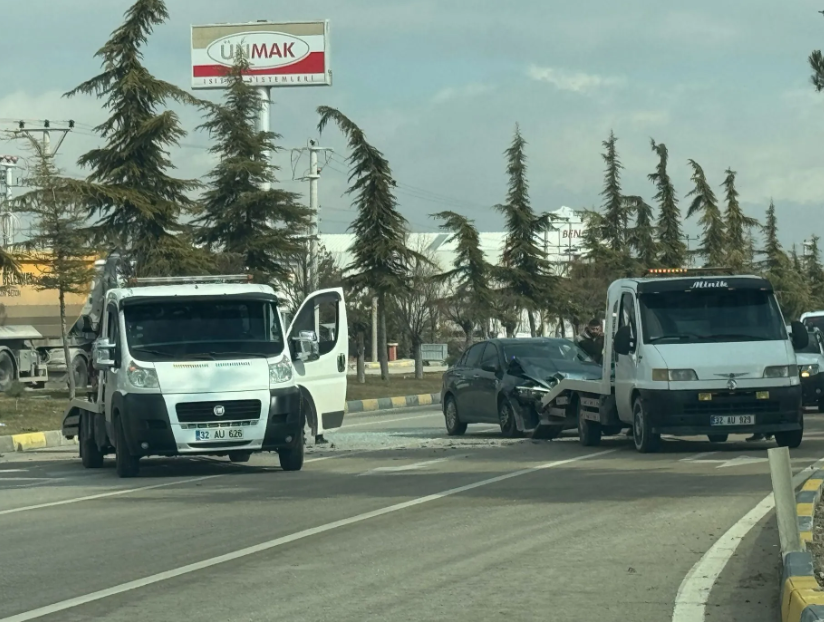 Isparta’da Trafik Kazası: 1 Kişi Yaralandı