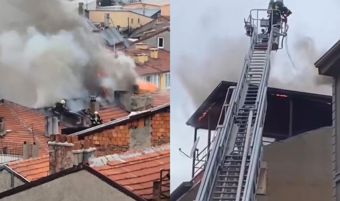 Isparta’nın sanayi mahallesinde bulunan