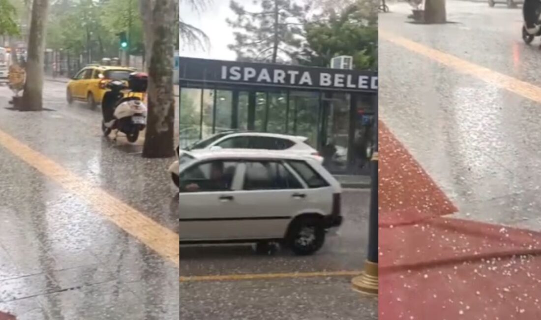 Isparta kent merkezinde bugün