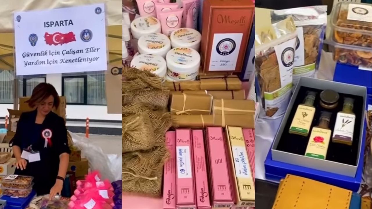 Isparta’nın El Emeği Ürünleri Ankara’daki Kermeste Sergileniyor