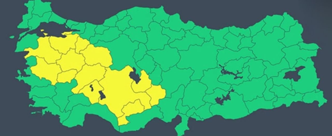Isparta’da Kuvvetli Rüzgar Bekleniyor