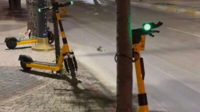 Isparta Sokaklarında Elektrikli Scooter Dönemi Yeniden Başladı: Tazıla Hizmete Girdi