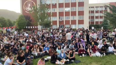 ISUBÜ Ziraat Fakültesi’nde Açık Hava Sinema Keyfi