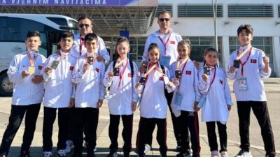 Isparta Sporcuları 29. Balkan Çocuklar Karate Şampiyonası’nda 6 Madalya Kazandı