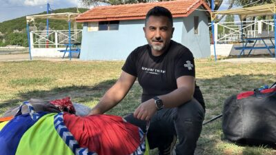 Eğirdir’in Eşsiz Manzarasıyla Yamaç Paraşütü Keyfi