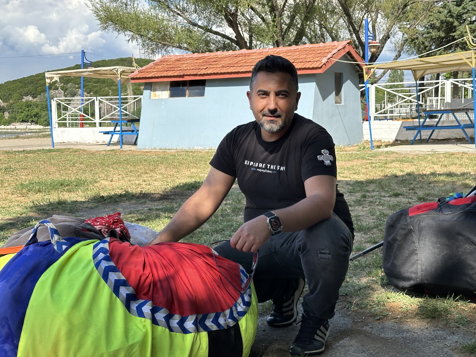 Eğirdir’in Eşsiz Manzarasıyla Yamaç Paraşütü Keyfi
