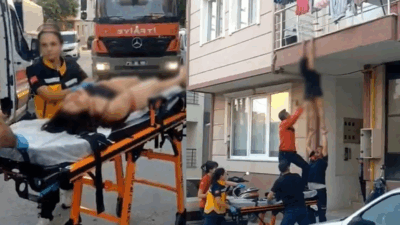 Doğalgazla İntihar Girişimi: Balkondan Sarkan Kadın Son Anda Kurtarıldı
