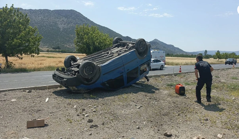 Antalya-Burdur Karayolu'nun Boğazköy mevkiinde