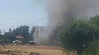 Köyde Yangın! Ekipler Sahada