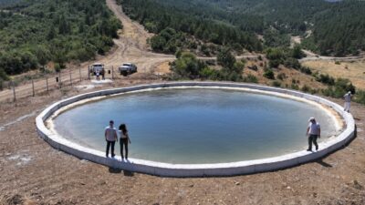 Orman Yangınlarına Karşı Su Toplama Çukurları ve Yangın Havuzları Yenileniyor