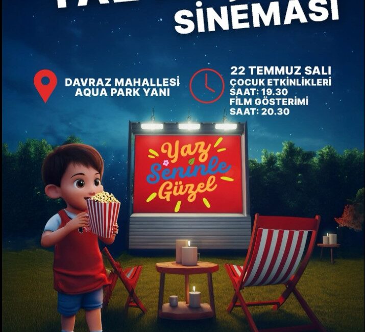 Isparta Belediyesi’nden Halıkent’te “Yaz Akşamı Sineması” Etkinliği Belediye Başkanı Şükrü Başdeğirmen,