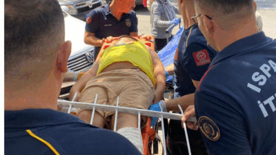 Isparta’da Demir Korkuluk Kazası: Bir Kişi Yaralandı