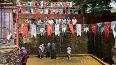 CHP Heyeti Bağkonak Köyü’nde Su Gözü Festivali’ne Katıldı