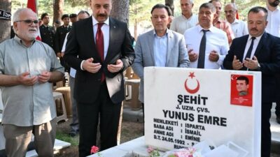 Isparta’da Şehit Yunus Emre, Şehadetinin 9. Yılında Anıldı