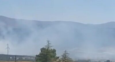 Yalvaç’ta Çöplük Yangını, Ormanlık Alana Sıçramadan Kontrol Altına Alındı