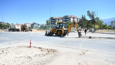 230 ve 234 cadde kesişimine akıllı modern dönel kavşak yapılıyor