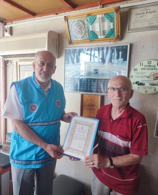 Isparta’da yaşayan hayırsever bir