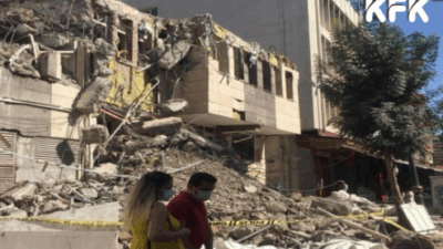 Cumhuriyet Caddesi’ndeki Eski Binalar Yıkım Sürecine Girdi