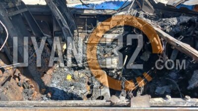 Eğirdir’de Maskeli Şüpheli Araçları Kundakladı