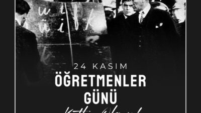 Vali Erin’in 24 Kasım Öğretmenler Günü Mesajı