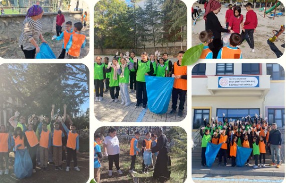 Gelendost’ta “Çevre Kahramanları” Projesiyle Miniklerden Örnek Davranış