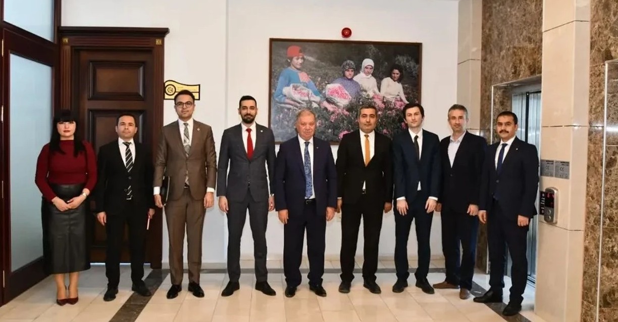 PTT Heyetinden ITSO Başkanı Metin Çelik’e Ziyaret