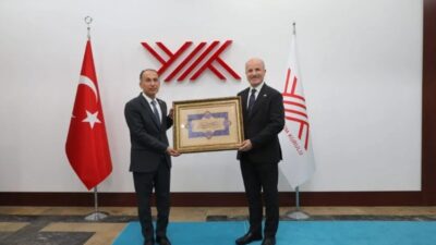 SDÜ Rektörü Prof. Dr. Mehmet Saltan’dan YÖK Başkanı Prof. Dr. Erol Özvar’a Ziyaret