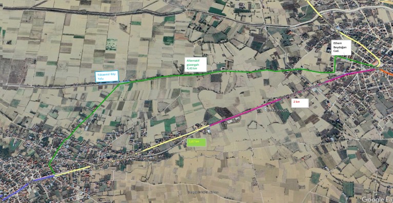 Isparta Valiliği, Şarkikaraağaç–Yenişarbademli yolu