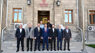 AK Parti Milletvekili Cüneyt Yüksel’den Isparta Valiliğine Ziyaret