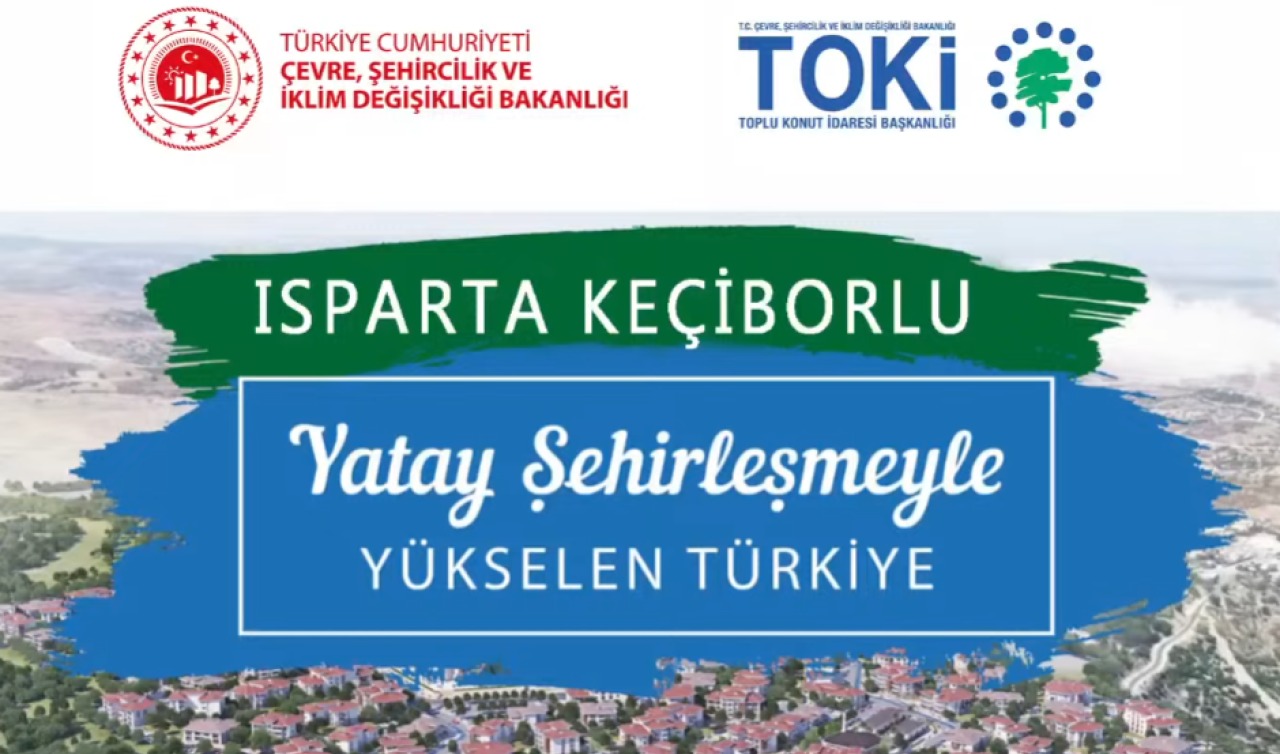 Keçiborlu TOKİ Kura Sonuçları e-Devlet’te Yayınlandı