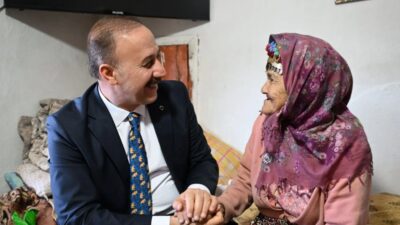 Isparta Valisi Erin’den 93 Yaşındaki Şehit Annesine Ziyaret