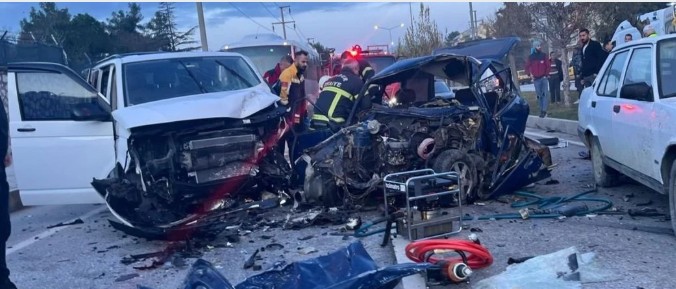 Burdur–Fethiye Yolunda Feci Zincirleme Kaza