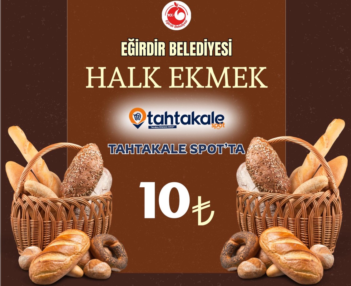 Eğirdir Belediyesi Halk Ekmek Hizmetini Yaygınlaştırıyor