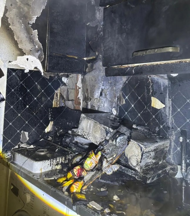 Isparta’da Mutfak Yangını: Evde Maddi Hasar Oluştu