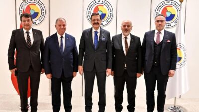 ITSO Başkanı Metin Çelik, İnşaat Sektörünün Sorunlarını TOBB Başkanı Hisarcıklıoğlu’na İletti