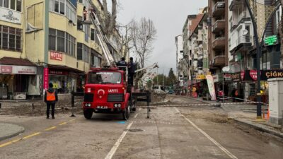 Isparta’da 6 Mart Atatürk Caddesi,