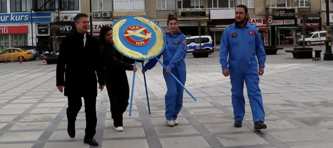 Türk Hava Kurumu’nun 101. Kuruluş Yıl Dönümü Burdur’da Törenle Kutlan