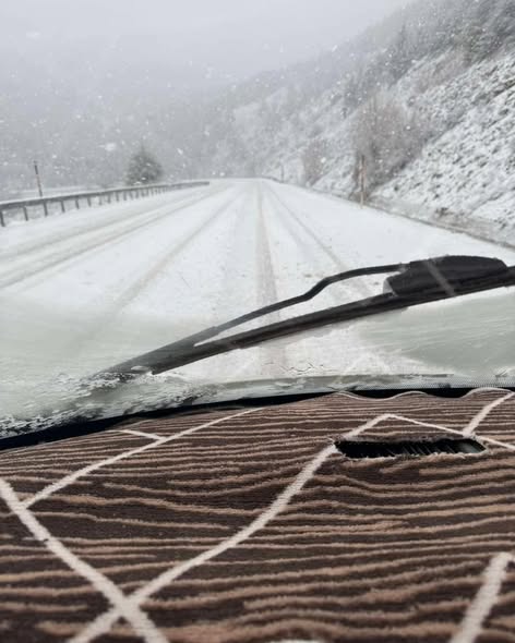 Yalvaç–Akşehir Cankurtaran Köy Yolu’nda Kar Etkili