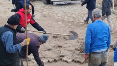 Sel felaketi nedeniyle bozulan köy