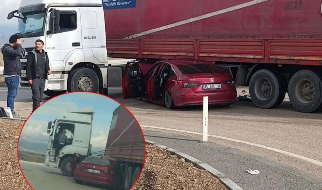 Isparta’da meydana gelen trafik